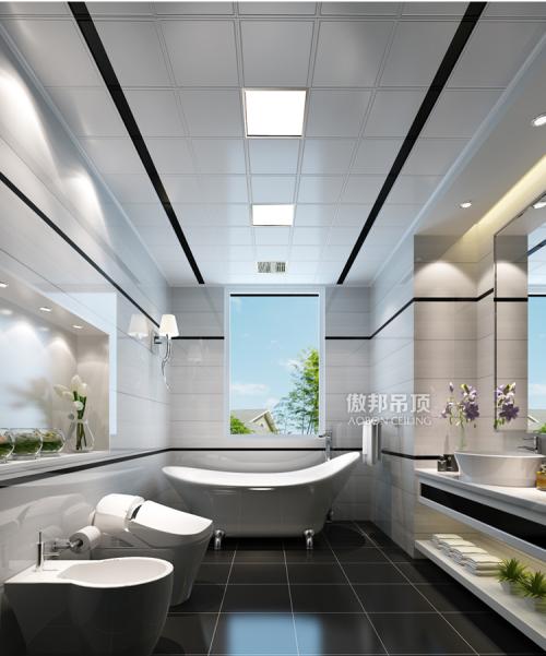 衛浴集成吊頂圖片-集成吊頂浴霸與一般集成浴霸的差別