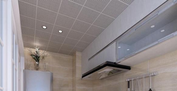 開鋁扣板吊頂店-石膏板和鋁扣板集成吊頂