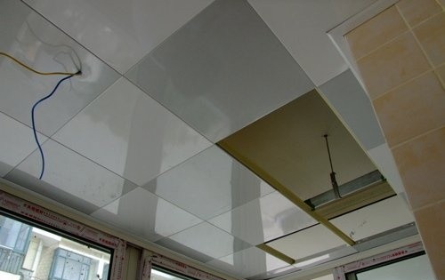 鋁合金扣板吊頂效果圖-中式鋁扣板吊頂效果圖