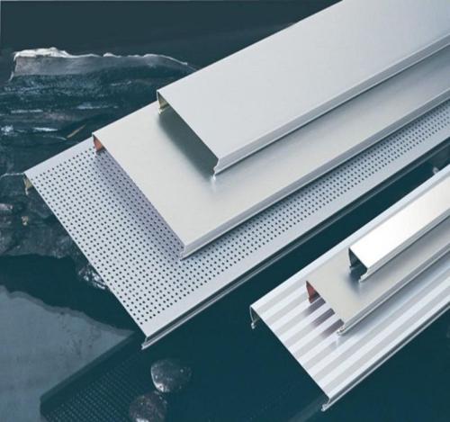 鋁合金形條鋁扣板-C形條扣天花板