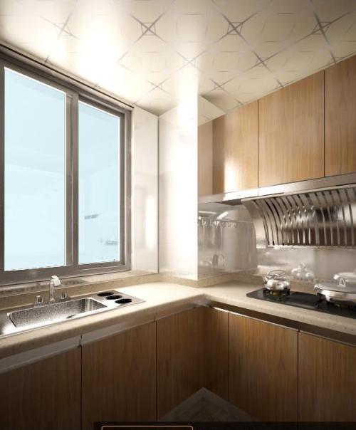 家裝客廳鋁扣板吊頂圖片-客廳鋁扣板吊頂安裝步驟復雜嗎