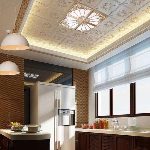 鋁扣板拼花-條扣鋁扣板吊頂天花好不好用