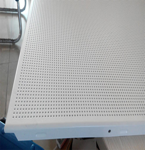 600鋁扣板天花-沖孔鋁天花廠家講講沖孔鋁天花的優點及規格型號有哪些