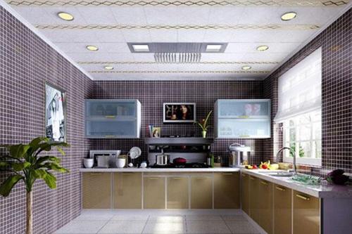 廚房集成吊頂?shù)钠贩N鋁扣板-廚房鋁扣板吊頂安裝技巧