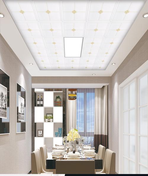 灰白鋁扣板吊頂圖片-來看看衛生間鋁扣板吊頂廠家總結的