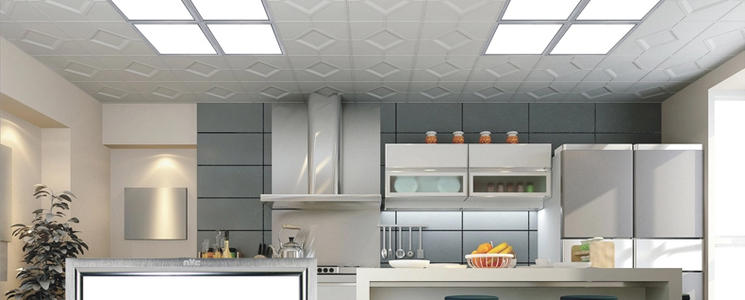 超薄吊頂鋁扣板-集成吊頂廠家教你如何選一個好的鋁扣板集成吊頂