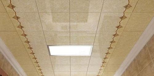 新型鋁扣板裝飾-帶鋁扣板一級吊頂效果圖來參賽