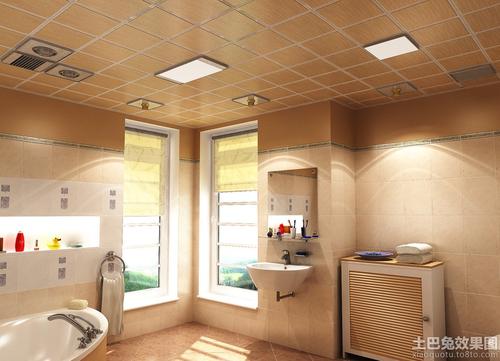 集成鋁扣板效果圖-簡(jiǎn)約鋁扣板吊頂效果圖