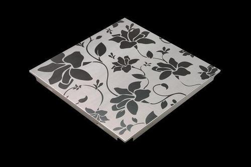 白色磨砂鋁扣板-純白磨砂鋁扣板效果-亞光磨砂鋁扣板