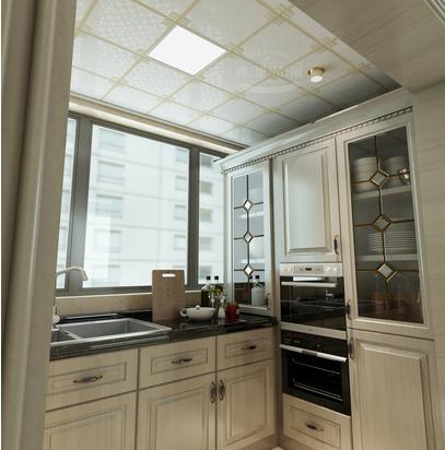 集成吊頂效果圖鋁扣板-簡約鋁扣板吊頂效果圖