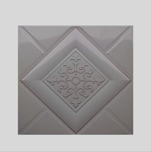 鋁扣板黑白拼圖-黑白灰鋁扣板吊頂圖片-鋁扣板黑白拼圖