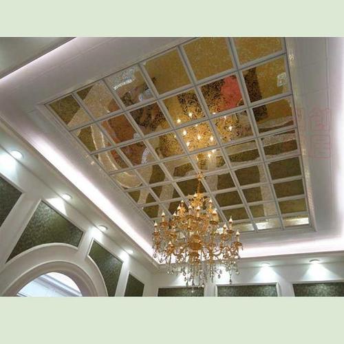 仿鋁扣板吊頂圖片-衛(wèi)生間鋁扣板吊頂圖片大放送