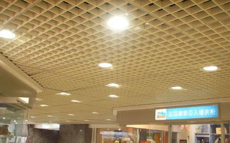 鋁格柵鋁扣板-格柵鋁天花和鐵格柵吊頂