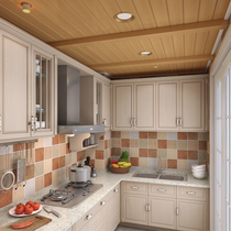 美式鄉村臥室鋁扣板吊頂-鋁扣板吊頂怎么樣