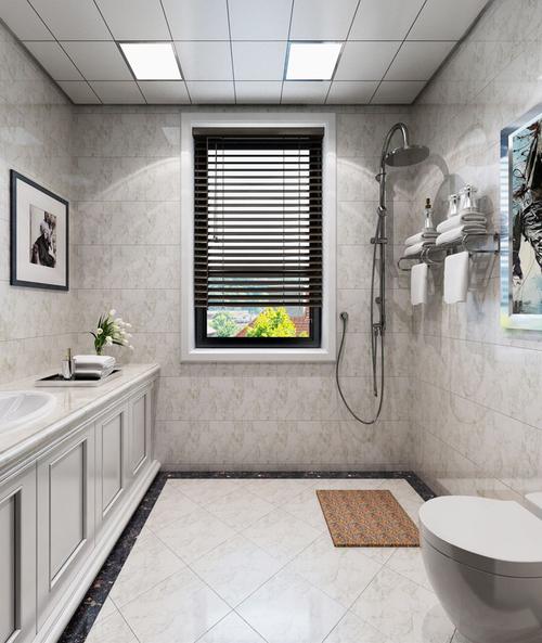 衛生間鋁扣板吊頂效果-衛生間吊頂的這些事