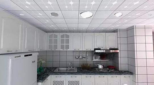 學裝廚衛集成吊頂-來給你講講廚衛鋁扣板吊頂的作用