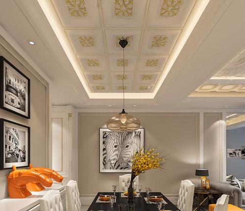 歐式風格鋁扣板-客廳鋁扣板吊頂廠家告訴你