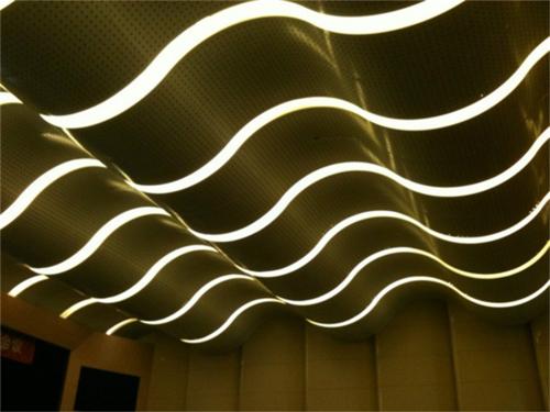 單曲鋁單板圖片-鋁單板具不同的造型