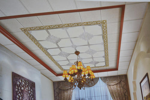 公司集成吊頂圖片-公司辦公室安裝鋁扣板吊頂有什么好的方式