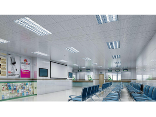 鋁扣板醫院工程案例效果圖