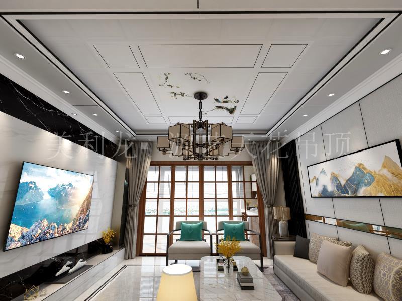 客廳鋁蜂窩板吊頂 客廳鋁蜂窩板吊頂