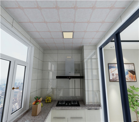 鋁扣板吊頂和PVC吊頂 鋁扣板吊頂和PVC吊頂