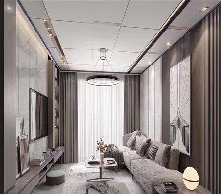 客廳鋁蜂窩板吊頂 客廳鋁蜂窩板吊頂