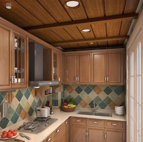 美式鄉村臥室鋁扣板吊頂-臥室吊頂鋁扣板吊頂