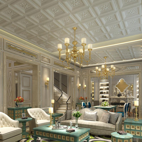 鋁扣板錯層吊頂-異型鋁扣板廠家