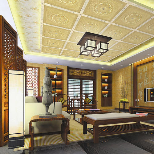 木紋鋁扣板效果圖 木紋鋁扣板效果圖