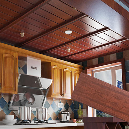 木紋鋁扣板效果圖 木紋鋁扣板效果圖