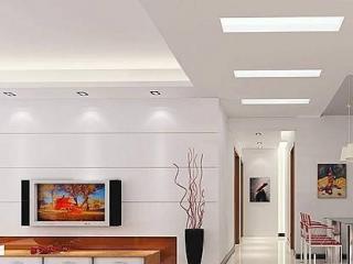 鋁扣板的客廳吊頂圖-客廳鋁蜂窩板吊頂怕裝出來不好看