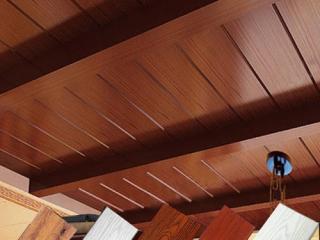 造型陽臺集成吊頂-陽臺吊頂用鋁扣板吊頂的優勢