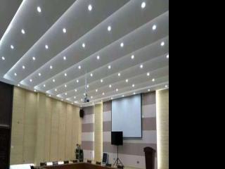 鋁扣板吊頂鋁吊頂-餐廳使用鋁格柵吊頂