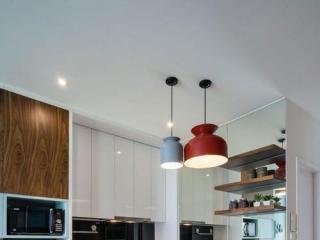 開放式廚房鋁扣板吊頂-廚房衛生間選擇鋁扣板吊頂