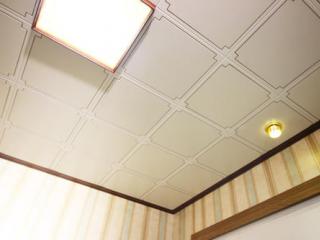 新中式客廳鋁扣板吊頂-看完在裝也不晚