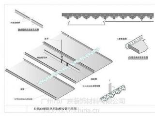 鋁扣板吊頂條形-客廳鋁扣板吊頂廠家為你講解鋁扣板吊頂規格有哪些