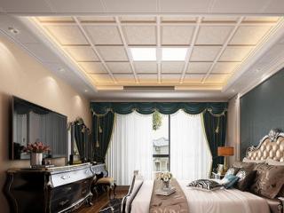 現(xiàn)代簡(jiǎn)約鋁扣板吊頂-帶鋁扣板一級(jí)吊頂效果圖來參賽