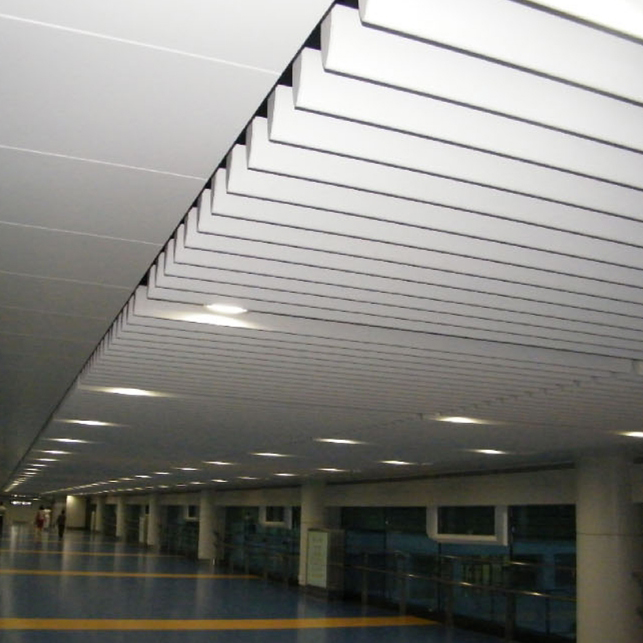 子彈頭凹槽鋁方通 子彈頭凹槽鋁方通